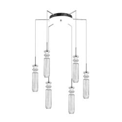 Люстра ЛАЙТ СФЕРА 9426AP/6 Clear Черный