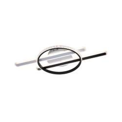 Люстра ЛАЙТ СФЕРА 2554 WT+BK Белый