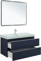 Тумба с раковиной AQUANET Вега 100 маренго