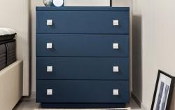 Комод ARMOS Кристал Эко Пудровый 81*53*89 см