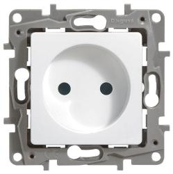 Механизм розетки сетевой LEGRAND Etika белый 672220