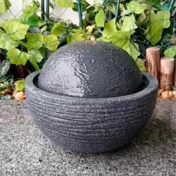 Фонтан GLQ Чаша Серый 36*36*37 см