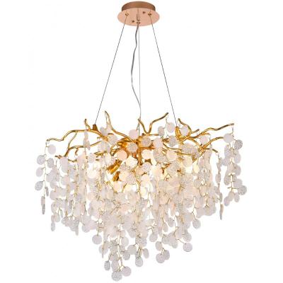 Люстра ЛАЙТ СФЕРА P6028/D600 SV Золотой