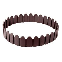 Ограждение декоративное МАСТЕР САД Дачник Коричневый 500*180 мм