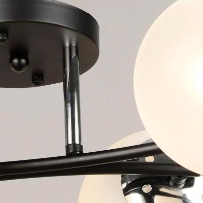 Люстра ЛАЙТ СФЕРА 2318/4 BK+CH Черный