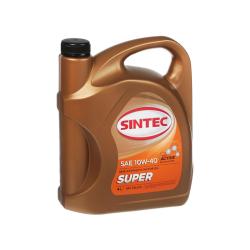 Масло моторное SINTEC Super 10w40 4 л