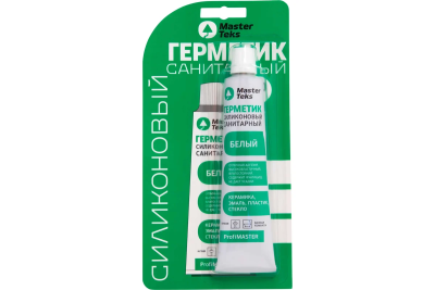 Герметик MASTERTEKS санитарный Белый 80 мл