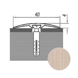 Профиль одноуровневый НОВОСЕЛ П 63.9 Серый ясень 0,9 м