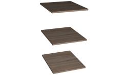 Комплект полок EURO Рандеву Дуб приморский 417*520*16 мм