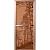 Дверь для бани DOORWOOD Рассвет Бронза матовая правое 2100*700 мм