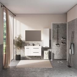 Тумба с раковиной BRIZ Кватро 100 