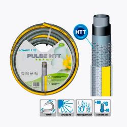 Шланг поливочный AQUAPULSE Pulse htt Серый, желтый 3/4" 50 м