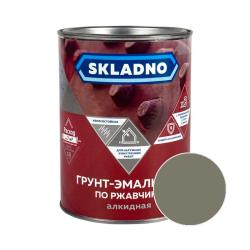 Грунт-эмаль SKLADNO Серый 0,8 кг