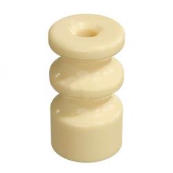 Изолятор для провода ретро ТМ МЕЗОНИНЪ двойной слоновая кость GE70225-02