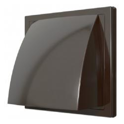 Выход стенной ЭРА 1919 К15.16 ФВ вентиляционный с обратным клапаном коричневый