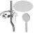 Душевая система ELGHANSA 2301034-2С Душевая система ELGHANSA 2301034-2С