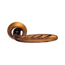 Ручка на розетке ARCHIE Aurora line 167 Античный кофе