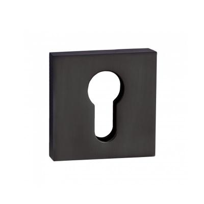 Накладка под личинку PUERTO Никель черный матовый