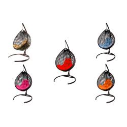 Кресло подвесное M-GROUP Капля Коричневый 98*72*106 см