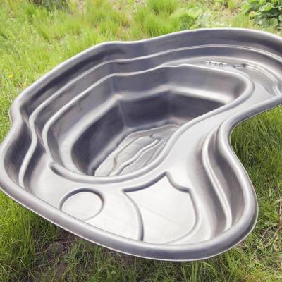 Пруд декоративный БАЙКАЛ Черный 203*144*50 см