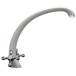 Смеситель для кухни ULGRAN Белый U-013-331