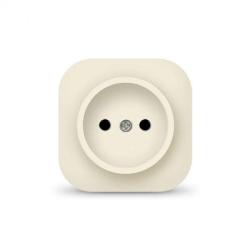 Розетка сетевая НАРОДНАЯ ПРОДУКЦИЯ Дача слоновая кость