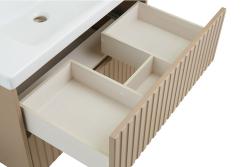 Тумба с раковиной ASB WOOD LINE Риола 80 капучино