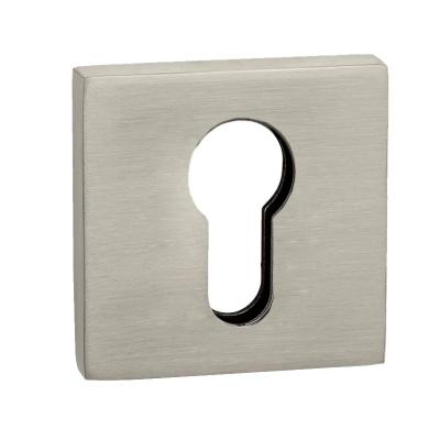 Накладка под личинку PUERTO Никель супер матовый