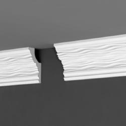 Плинтус потолочный ППС ДЕ-БАГЕТ 36*71*2000 мм ДП 38/80