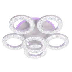 Люстра ЛАЙТ СФЕРА A306/5+1 WT+RGB Белый