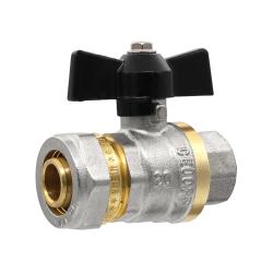 Кран шаровой VIEIR обжим 16 мм 1/2" ВР