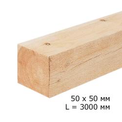 Брус сухой строганный 50*50*3000 мм