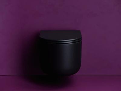 Унитаз подвесной CERAMICA NOVA Ulma Rimless CN4006TMB