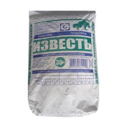 Известь гашеная пушонка 30 кг