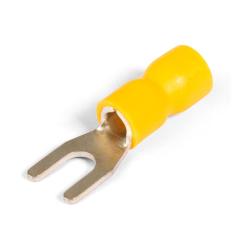 Наконечник вилочный изолированный КВТ НВИ 6-4 мм2