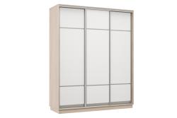 Шкаф-купе ХОЧУ ДОМОЙ Классика-Лайт 22  Ясень шимо светлый/Серебро 1800*2200*600 мм