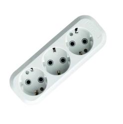 Колодка UNIVERSAL 3 гнезда с заземлением E303