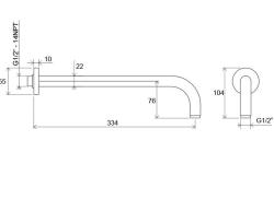 Крепление для верхнего душа RAVAK 702.00