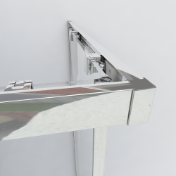 Душевое ограждение VINCEA Garda 100*100 см VSS-1G100CL 