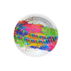 Набор тарелок МИСТЕРИЯ Краски праздника 6 шт 180 мм