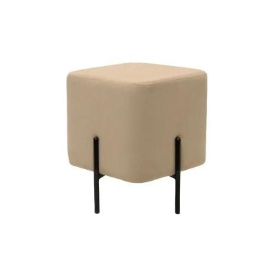 Пуф Аликанте 39*39*43 бежевый /DreamBag/