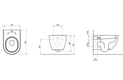 Унитаз RAVAK Uni Chrome