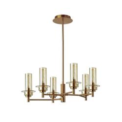 Люстра ODEON Madonna 6554/6C Бронза