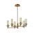 Люстра ODEON Madonna 6554/6C Бронза