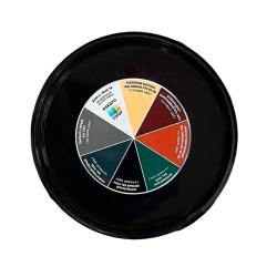 Краска резиновая ОПТИМИСТ Красно-кирпичный 6 кг