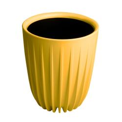 Горшок пластиковый ЛИВИНГРИН Сигма Медовый 4,6 л