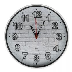 Часы настенные РУБИН Кирпичи 29 см 2940-110