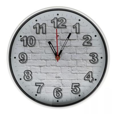 Часы настенные РУБИН Кирпичи 29 см 2940-110