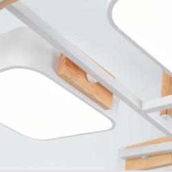 Люстра AMBRELLA Comfort FL4886/6 WH/WD Белый