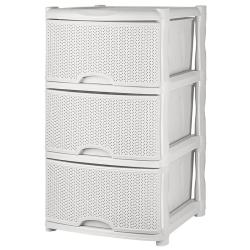 Комод PLASTIC REPUBLIC Keeplex Rattan 3 секции KL377212048